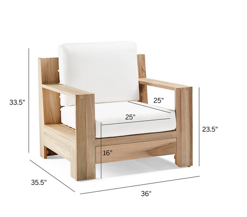St. Kitts 3-pc. Sofa Set in Weathered Teak outdoor seating Frontgate   