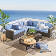 Palermo 5-pc. Modular Set in Bronze Finish outdoor seating Frontgate   