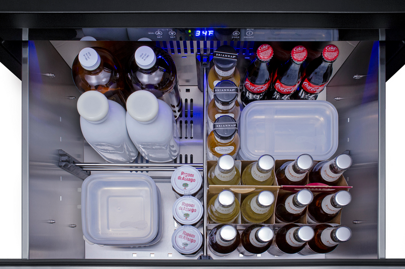 Summit 27" Wide 2-Drawer All-Refrigerator, ADA Compliant