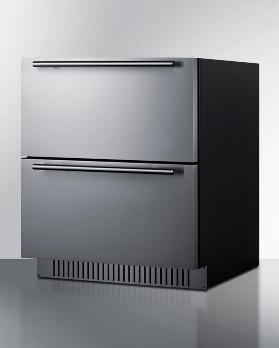 Summit 27" Wide 2-Drawer All-Refrigerator, ADA Compliant