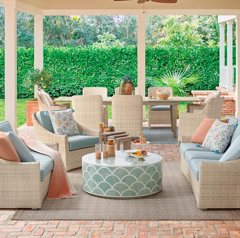 Ashby 3-pc. Sofa Set in Shell Finish