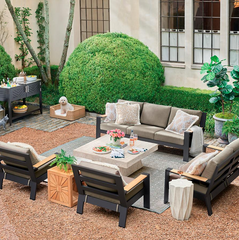 Calhoun 3-pc. Loveseat Set in Aluminum