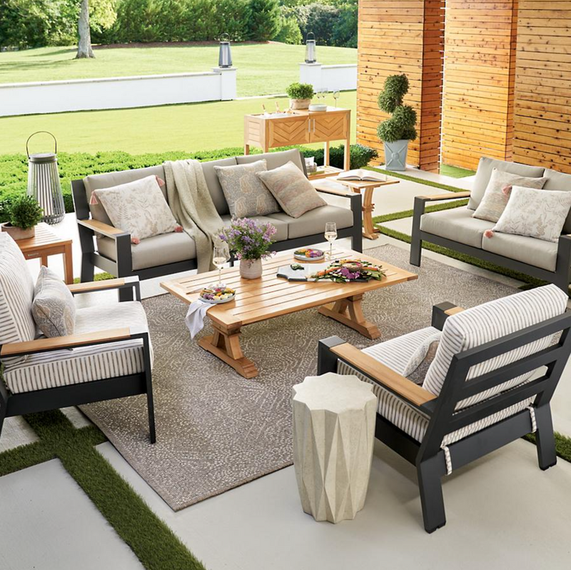 Calhoun 3-pc. Loveseat Set in Aluminum