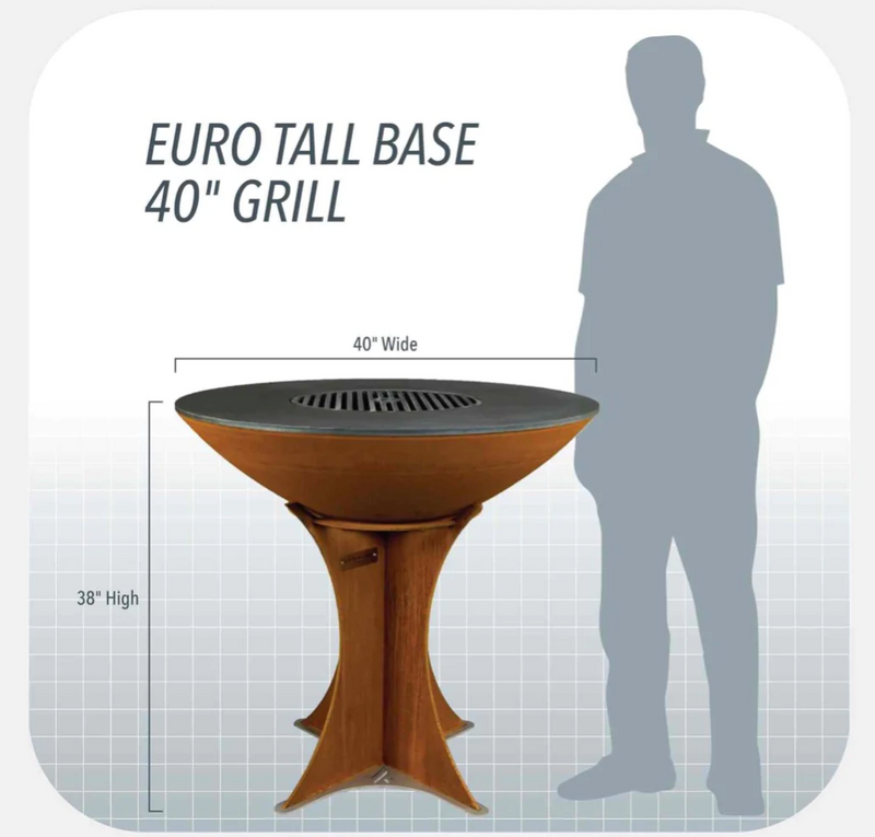 The Arteflame Classic 40" Tall Euro Base