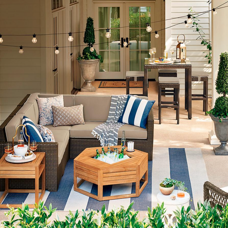 Small Palermo 5-pc. Modular Set in Bronze Finish