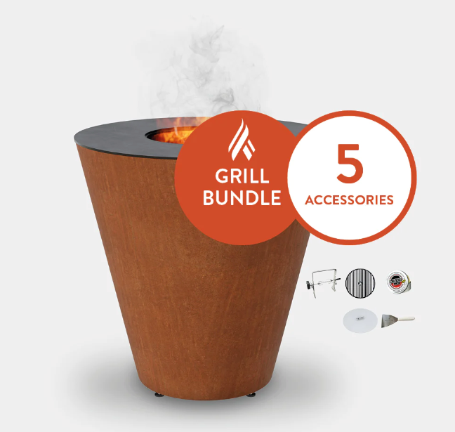 The Arteflame One Series 30" Grill Chef Max Bundle + 5 accessories