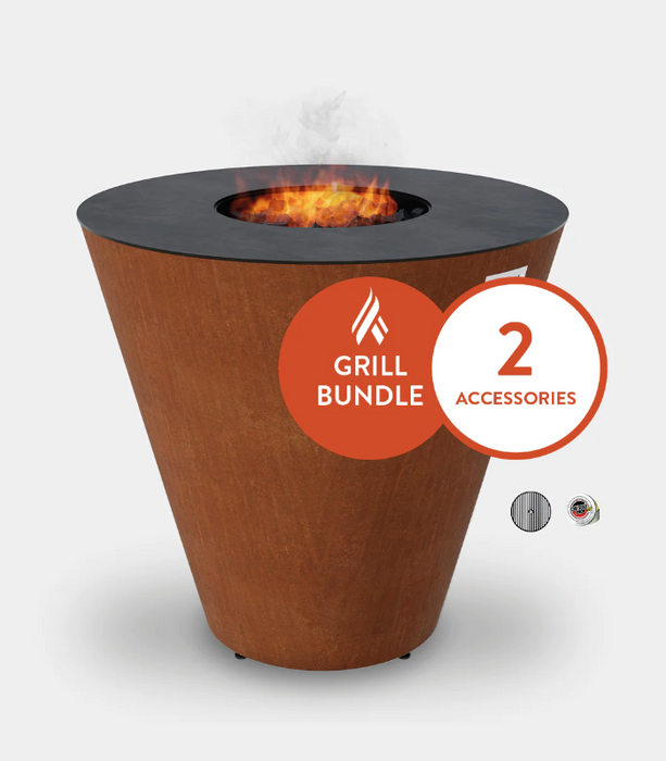 The Arteflame Park Grill for public spaces and high traffic Chef Max Bundle + 2 accessories