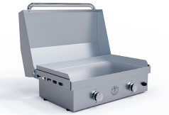 The Ranch Hand 2 Burner Electric Griddle + Lid + Cart