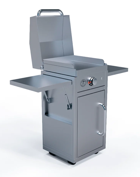 Wee Griddle 1 Burner Gas + Lid + Cart