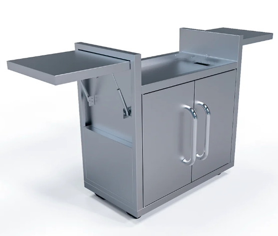 The Ranch Hand 2 Burner Electric Griddle + Lid + Cart