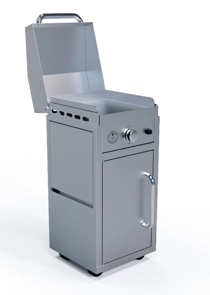 Wee Griddle 1 Burner Gas + Lid + Cart