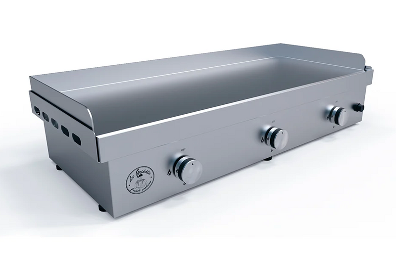 The Big Texan 3 Burner Gas + Lid + Cart