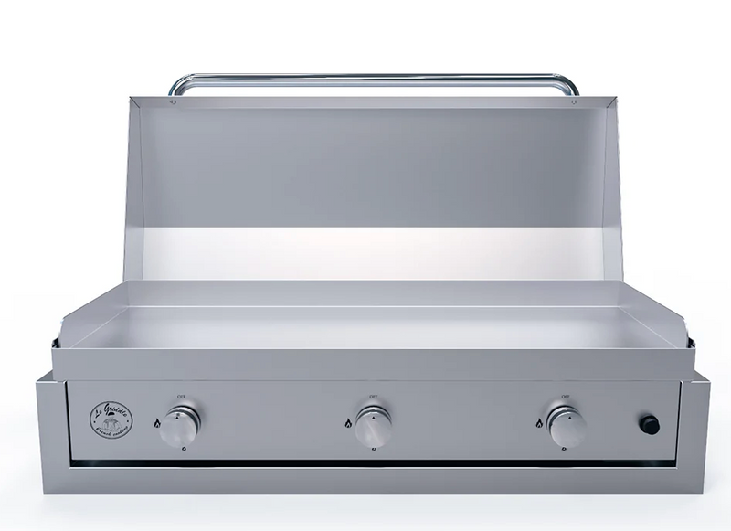 The Big Texan 3 Burner Gas + Lid + Cart