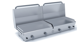 The Grand Texan 4 Burner Gas + Lid + Cart