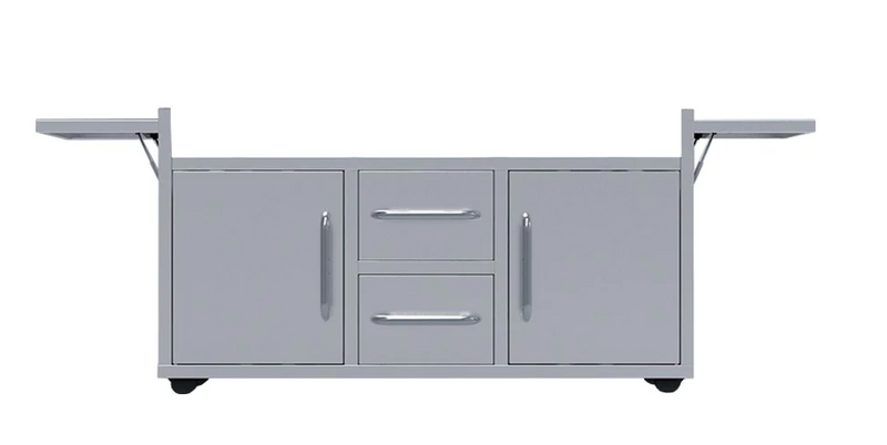 The Grand Texan 4 Burner Gas + Lid + Cart