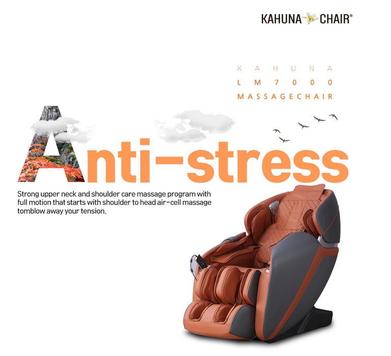 Kahuna LM-7000 Massage Chair - Red