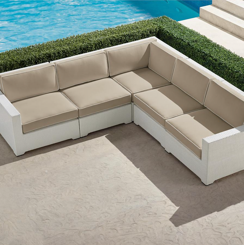 Palermo 5-pc. Modular Set in White Finish