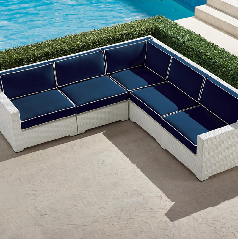 Palermo 5-pc. Modular Set in White Finish