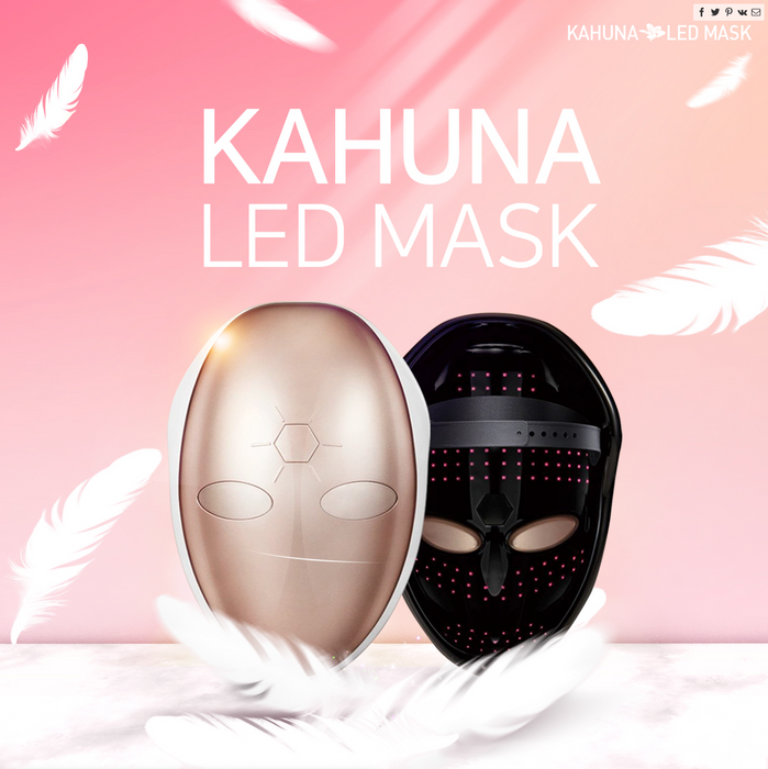 Kahuna Mask – Rosegold / White
