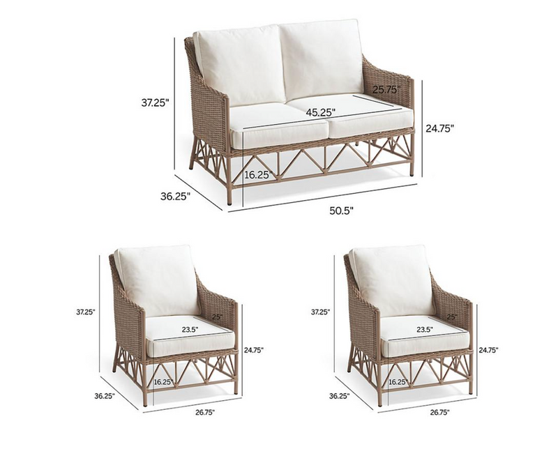 Haven 3-pc. Loveseat Set