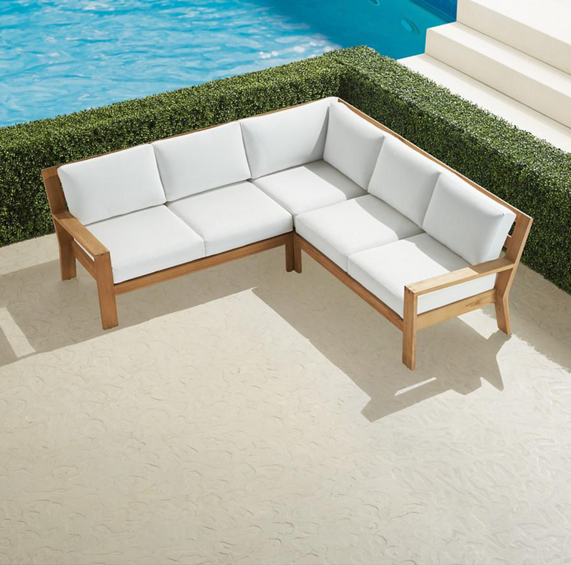 Calhoun 3-pc. Teak Modular Set in Natural