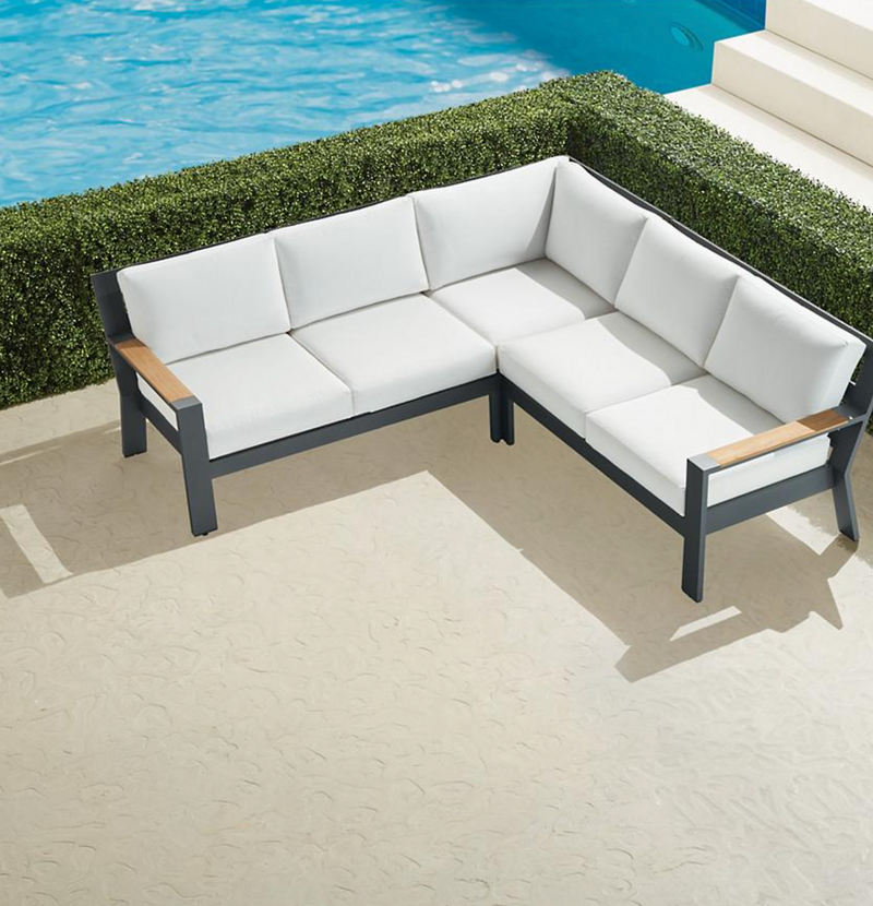 Calhoun 3-pc. Aluminum Modular Set in Matte Black Finish