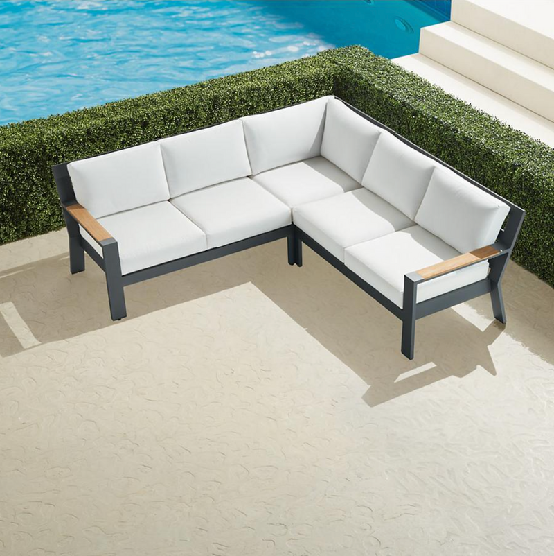 Calhoun 3-pc. Aluminum Modular Set in Matte Black Finish