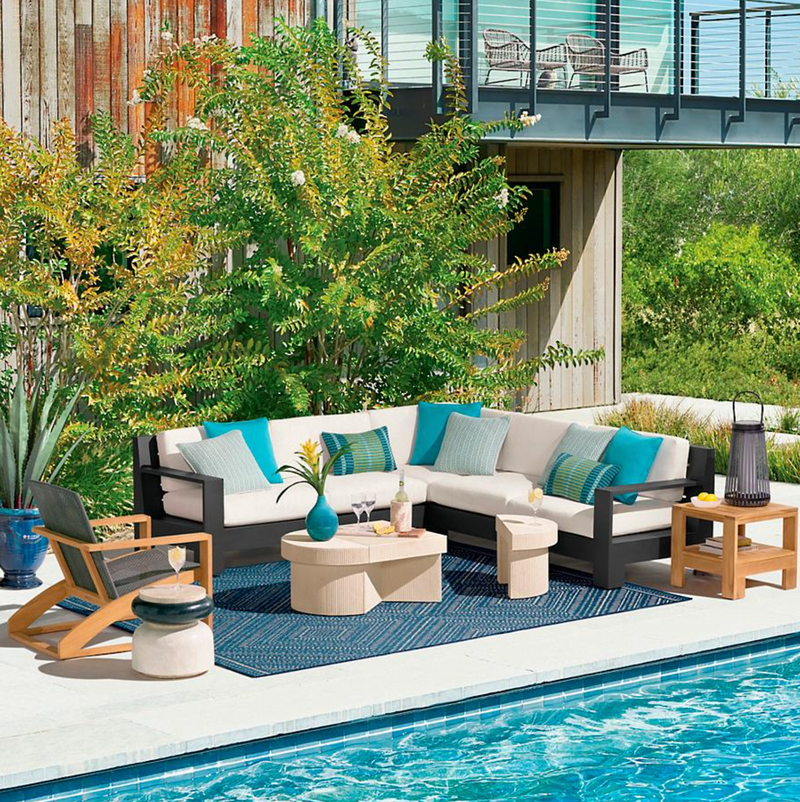 Calhoun 3-pc. Aluminum Modular Set in Matte Black Finish