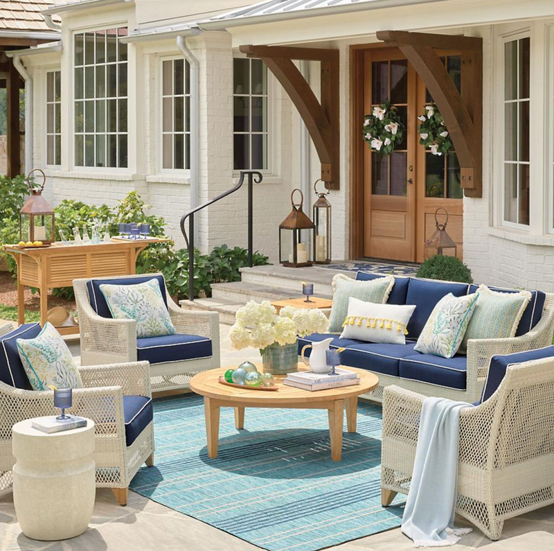 Graham 3-pc. Sofa Set in Shell Finish