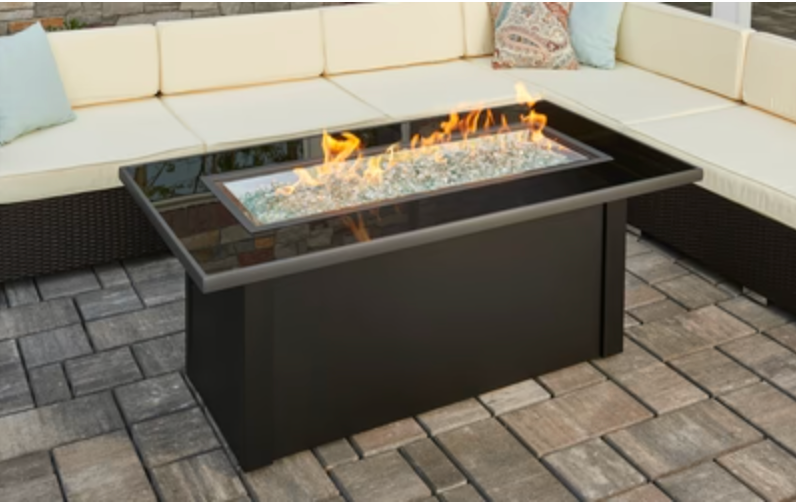 Linear Fire Pit Table Monte Carlo