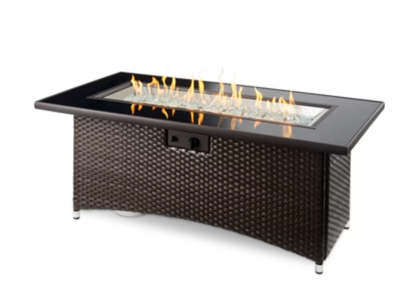 Linear Fire Pit Table Balsam Montego
