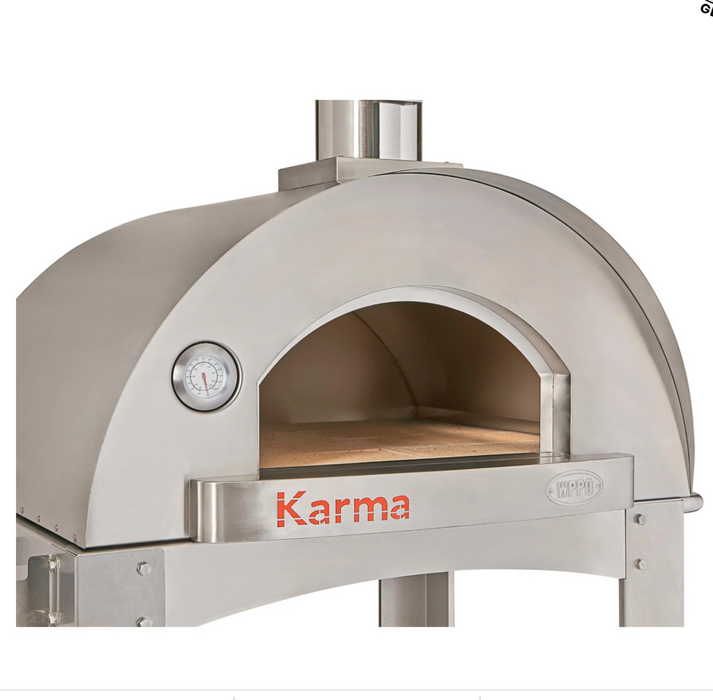 Professional Wood Fired Oven, Karma 32 304 Stainless Steel
