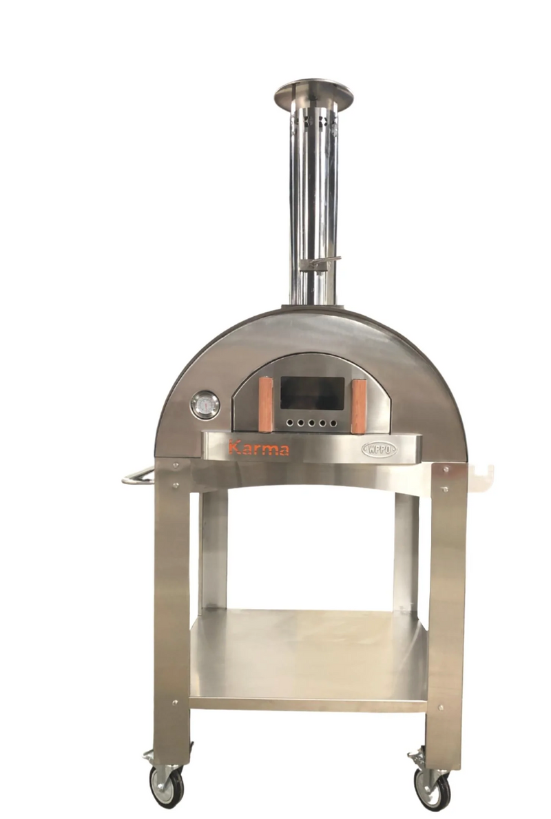 Professional Wood Fired Oven, Karma 32 304 Stainless Steel (Oven Only)