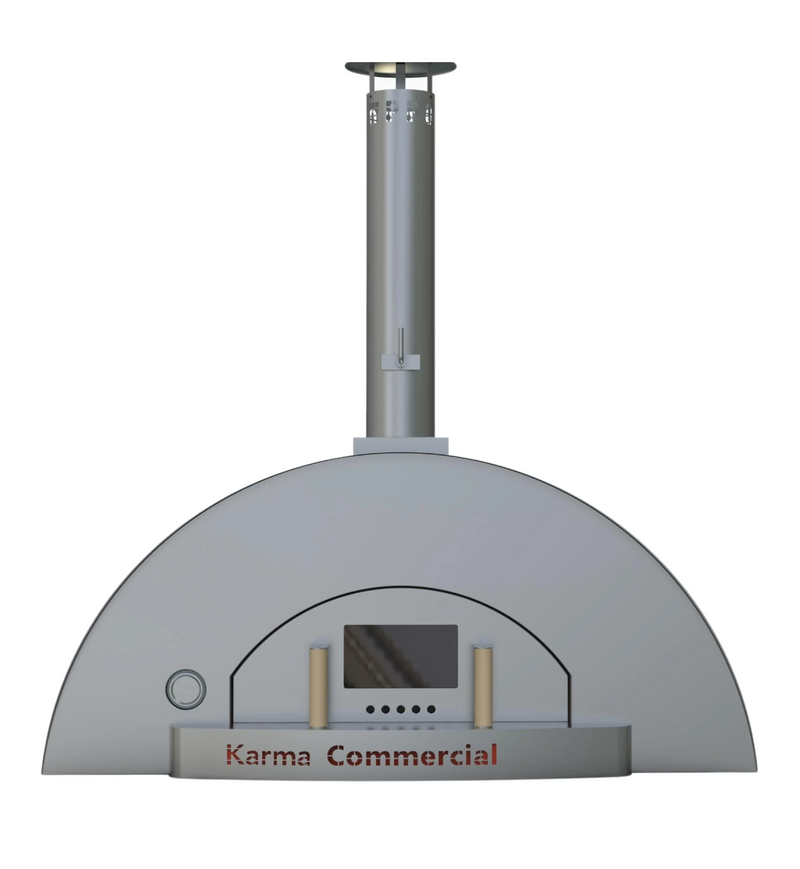 Commercial Wood Fired Oven, Karma 55 304 Stainless Steel
