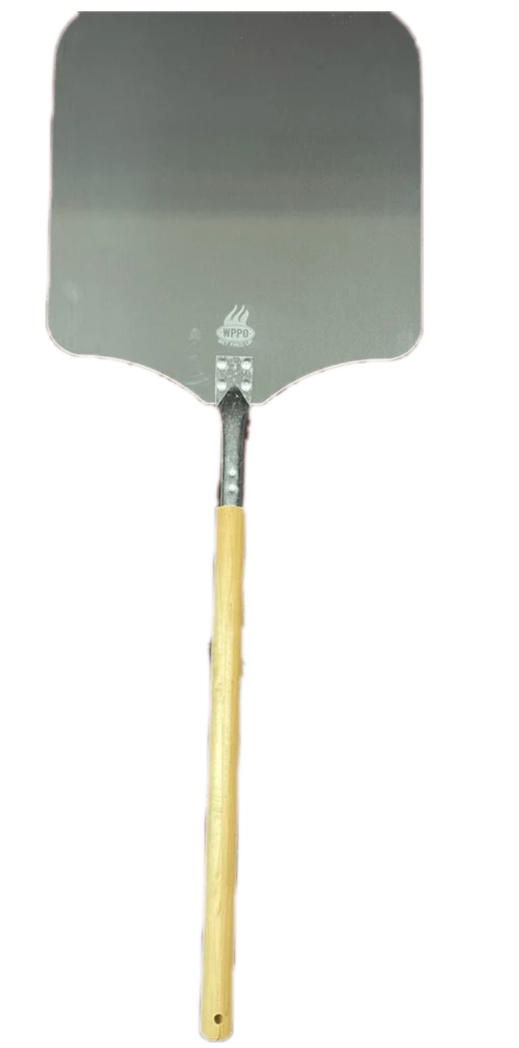 Aluminum Blade with Wooden Handle 14"x16"x38"