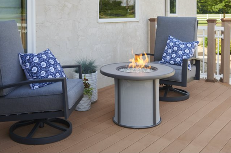 Fire Bowl 42" Round Natural Grey Cove Edge
