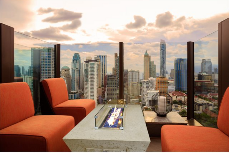 Olympus LP Rectangle Fire Pit