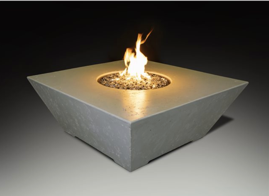 Olympus Square Fire Pit Table
