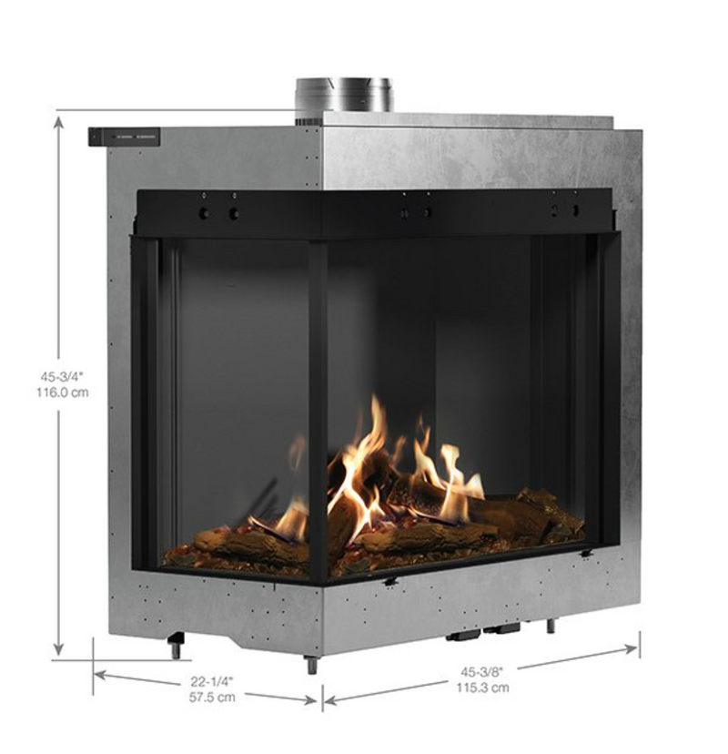 Matrix 3726L Natural Gas Firebox