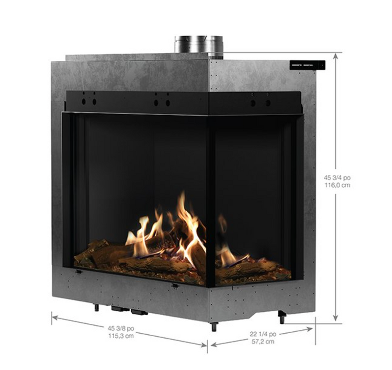 Matrix 3726R Natural Gas Firebox