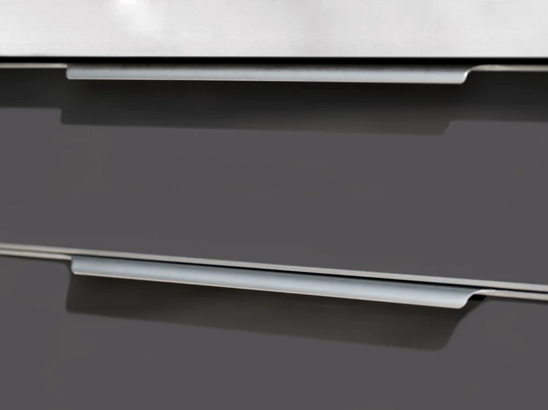 Outdoor Kitchen Aluminum 5 Piece Cabinet Set + Countertop