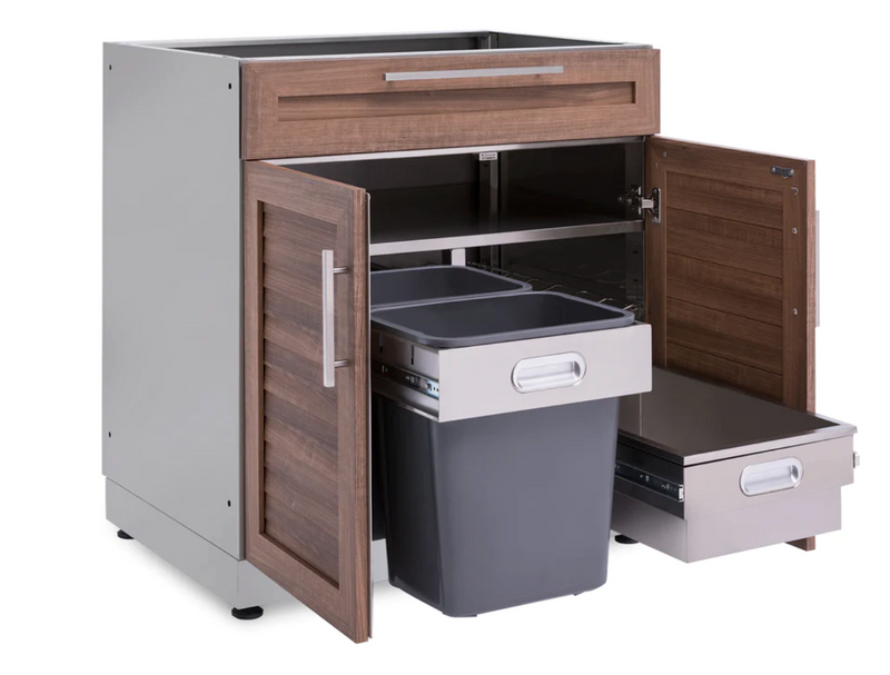 Outdoor Kitchen Grove 2 Piece Cabinet Set + Countertop