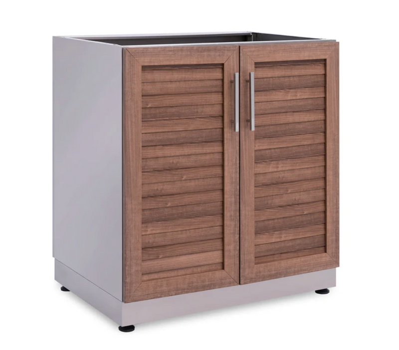 Outdoor Kitchen Grove 3 Piece Cabinet Set + Countertop