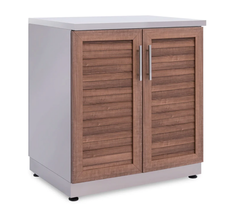 Outdoor Kitchen Grove 3 Piece Cabinet Set + Countertop