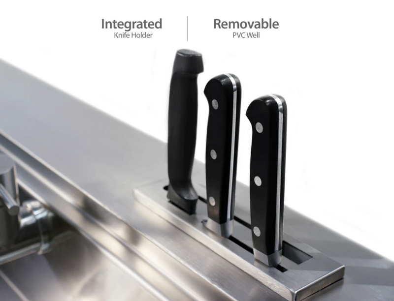 Outdoor Kitchen Grove 2 Piece Cabinet Set + Countertop