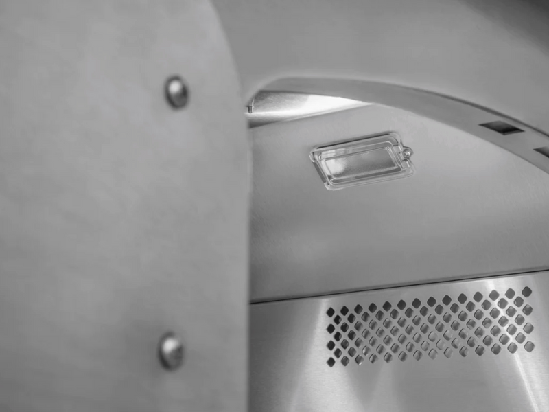 Outdoor Kitchen Platinum 33 in. Built-In Pizza Oven