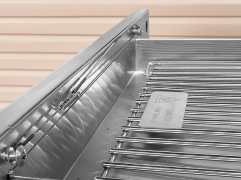 Outdoor Kitchen Platinum 33 in. Built-In Pizza Oven