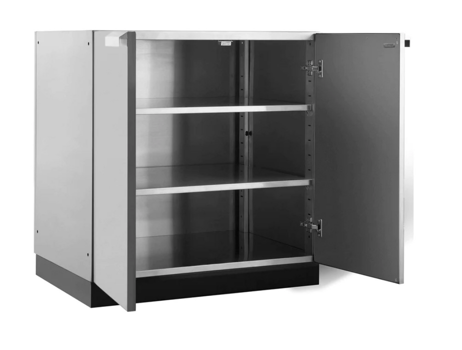 Outdoor Kitchen Stainless Steel 2-Door Cabinet