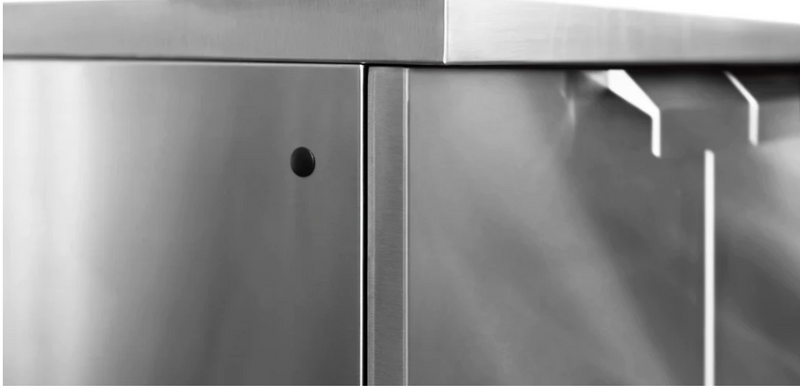 Outdoor Kitchen Stainless Steel 2-Door Cabinet