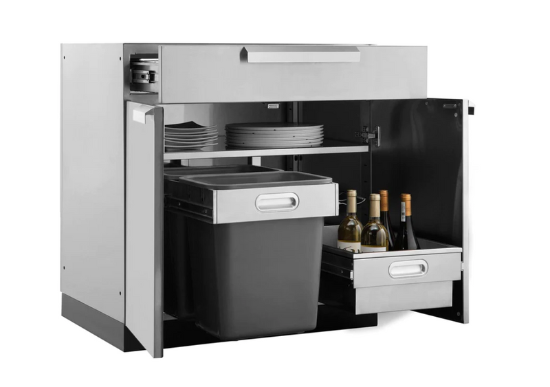 Outdoor Kitchen Stainless Steel 32" Bar Cabinet